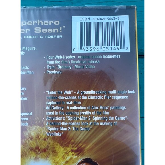 New Spiderman 2  Movie Widescreen Special Edition DVD Marvel Super Hero Gift - Picture 12 of 13
